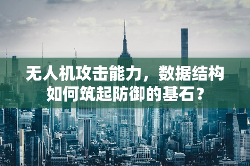 无人机攻击能力，数据结构如何筑起防御的基石？