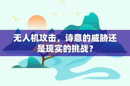 无人机攻击，诗意的威胁还是现实的挑战？