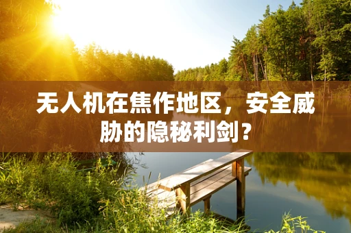 无人机在焦作地区，安全威胁的隐秘利剑？