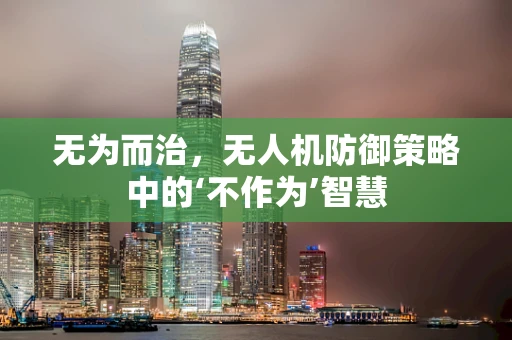 无为而治，无人机防御策略中的‘不作为’智慧