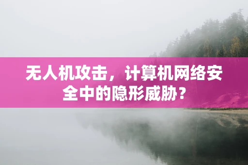 无人机攻击，计算机网络安全中的隐形威胁？