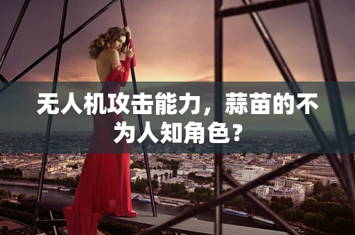无人机攻击能力，蒜苗的不为人知角色？