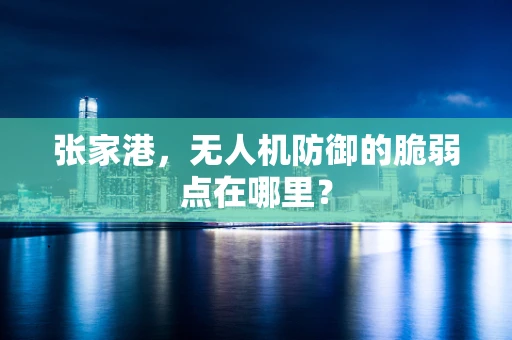 张家港，无人机防御的脆弱点在哪里？