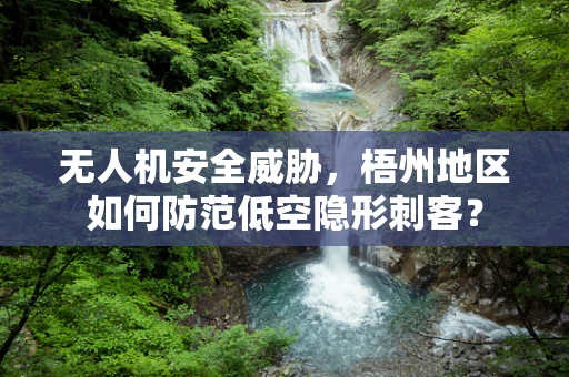 无人机安全威胁，梧州地区如何防范低空隐形刺客？