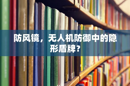 防风镜，无人机防御中的隐形盾牌？