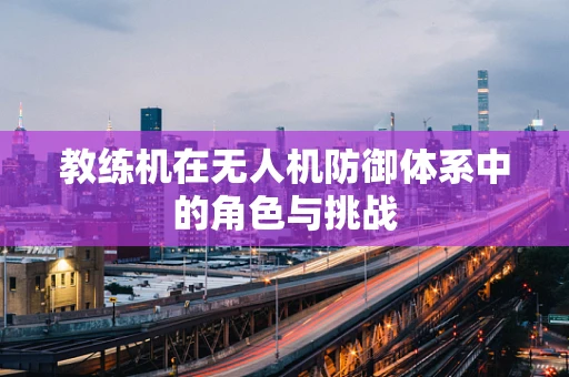 教练机在无人机防御体系中的角色与挑战