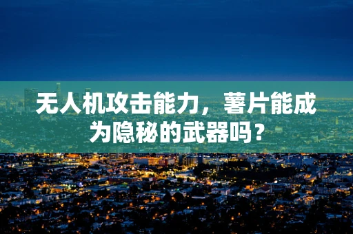 无人机攻击能力，薯片能成为隐秘的武器吗？