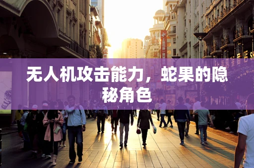 无人机攻击能力，蛇果的隐秘角色