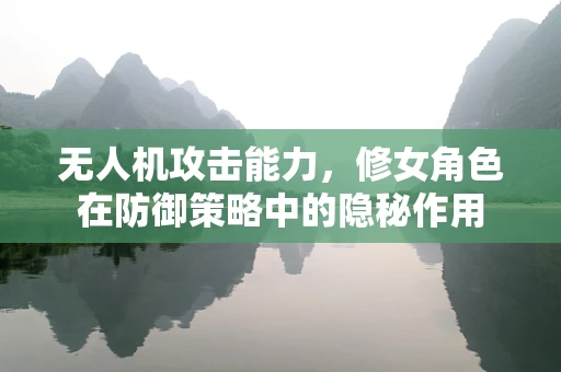无人机攻击能力，修女角色在防御策略中的隐秘作用
