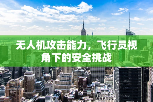 无人机攻击能力，飞行员视角下的安全挑战