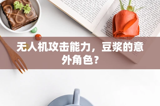 无人机攻击能力，豆浆的意外角色？