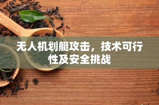 无人机划艇攻击，技术可行性及安全挑战