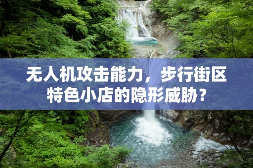 无人机攻击能力，步行街区特色小店的隐形威胁？