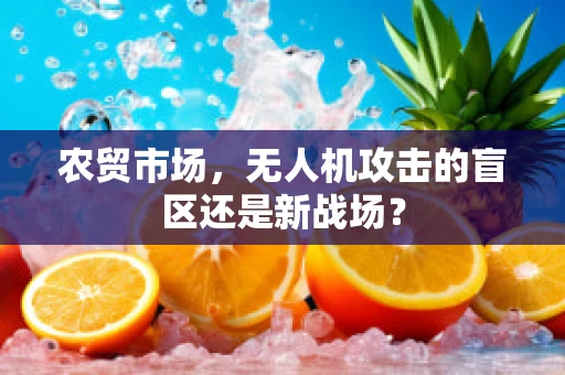 农贸市场，无人机攻击的盲区还是新战场？