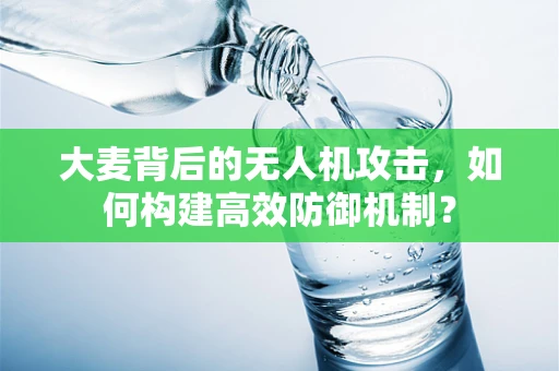 大麦背后的无人机攻击，如何构建高效防御机制？