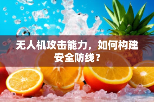 无人机攻击能力，如何构建安全防线？