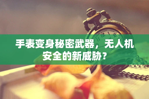 手表变身秘密武器，无人机安全的新威胁？