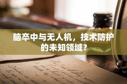 脑卒中与无人机，技术防护的未知领域？