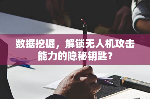 数据挖掘，解锁无人机攻击能力的隐秘钥匙？