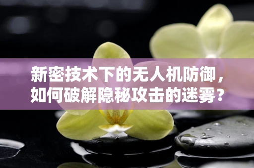 新密技术下的无人机防御，如何破解隐秘攻击的迷雾？
