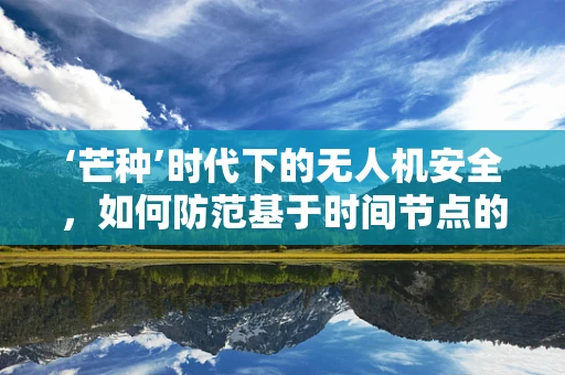 ‘芒种’时代下的无人机安全，如何防范基于时间节点的攻击策略？