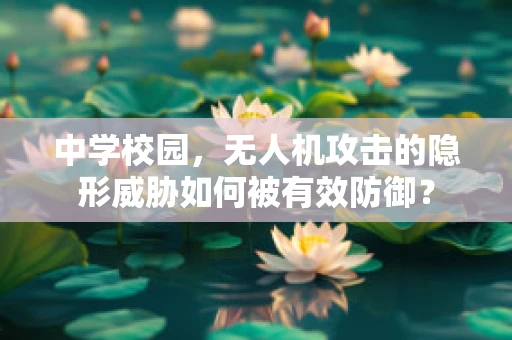 中学校园，无人机攻击的隐形威胁如何被有效防御？