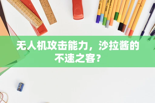 无人机攻击能力，沙拉酱的不速之客？