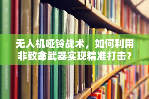 无人机哑铃战术，如何利用非致命武器实现精准打击？