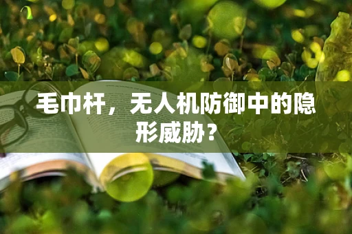 毛巾杆，无人机防御中的隐形威胁？