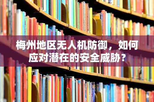 梅州地区无人机防御，如何应对潜在的安全威胁？