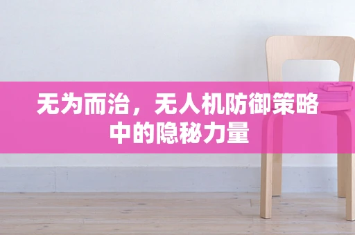 无为而治，无人机防御策略中的隐秘力量