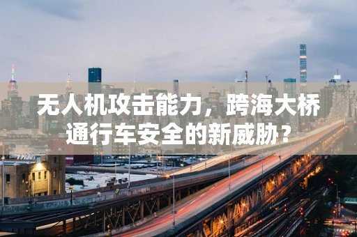 无人机攻击能力，跨海大桥通行车安全的新威胁？