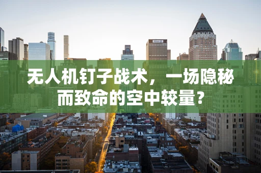 无人机钉子战术，一场隐秘而致命的空中较量？