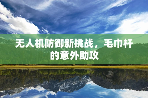 无人机防御新挑战，毛巾杆的意外助攻