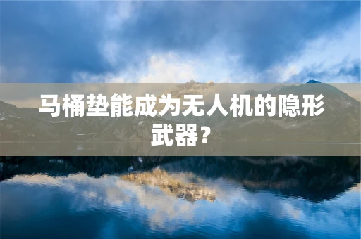 马桶垫能成为无人机的隐形武器？