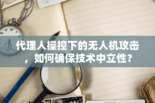代理人操控下的无人机攻击，如何确保技术中立性？