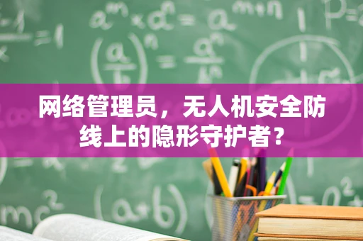 网络管理员，无人机安全防线上的隐形守护者？