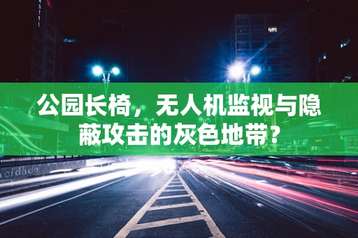 公园长椅，无人机监视与隐蔽攻击的灰色地带？