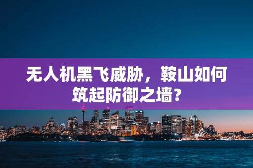 无人机黑飞威胁，鞍山如何筑起防御之墙？