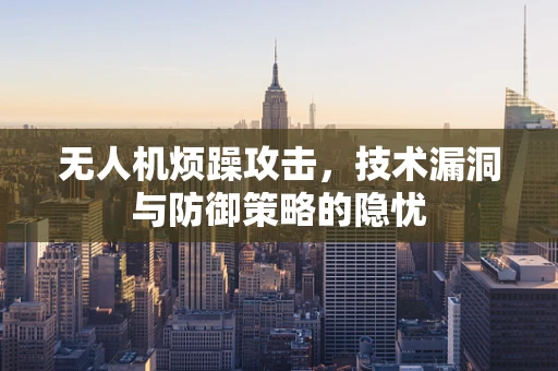 无人机烦躁攻击，技术漏洞与防御策略的隐忧