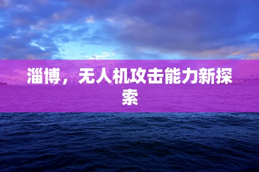 淄博，无人机攻击能力新探索