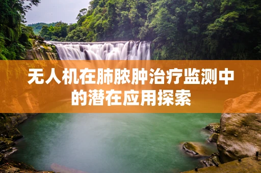 无人机在肺脓肿治疗监测中的潜在应用探索