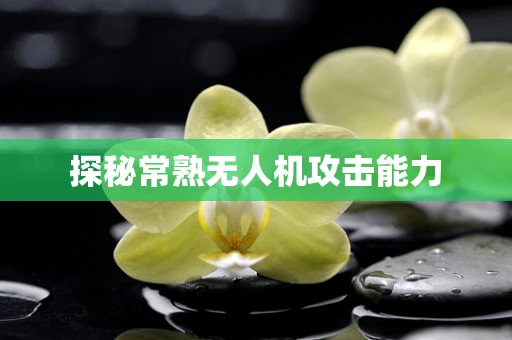 探秘常熟无人机攻击能力