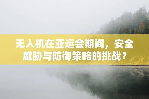 无人机在亚运会期间，安全威胁与防御策略的挑战？