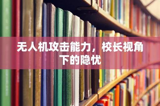 无人机攻击能力，校长视角下的隐忧