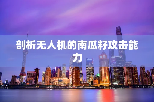 剖析无人机的南瓜籽攻击能力