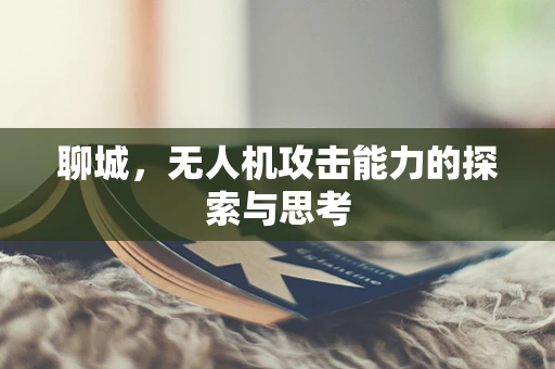 聊城，无人机攻击能力的探索与思考