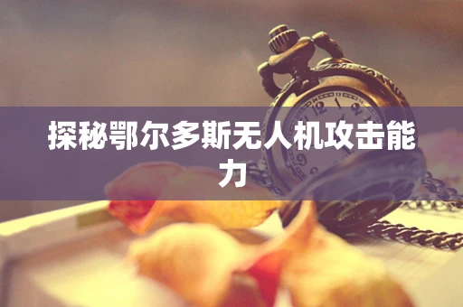 探秘鄂尔多斯无人机攻击能力