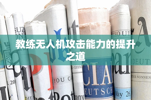 教练无人机攻击能力的提升之道