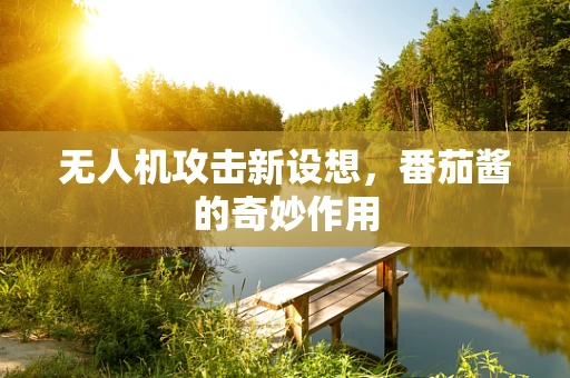 无人机攻击新设想，番茄酱的奇妙作用